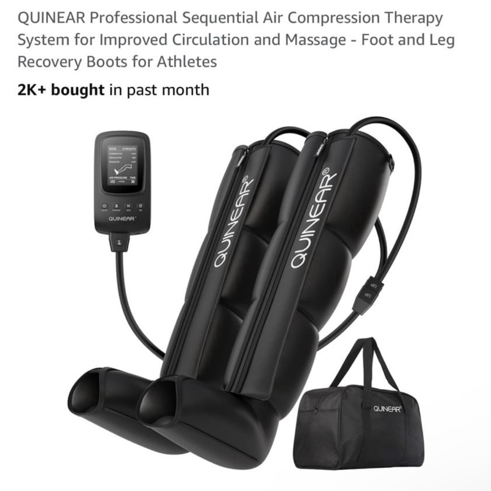 Compression recovery boots